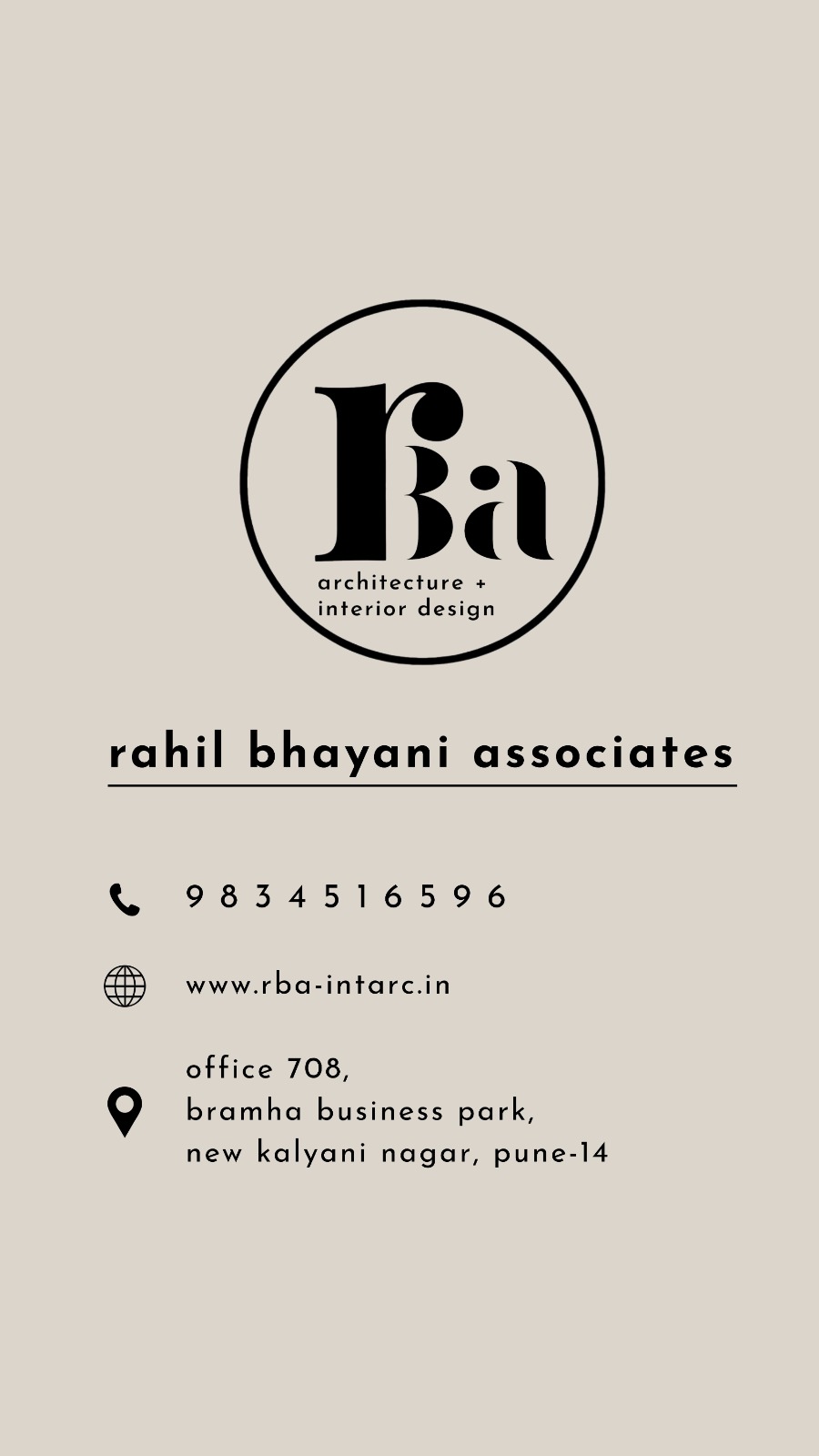 rahil bhayani associates